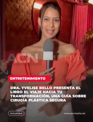 La Dra. Yvelise Bello presentó su libro